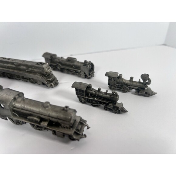 Franklin Mint Pewter Locomotives The World’s Greatest Locomotives Collection VTG - Picture 3 of 13